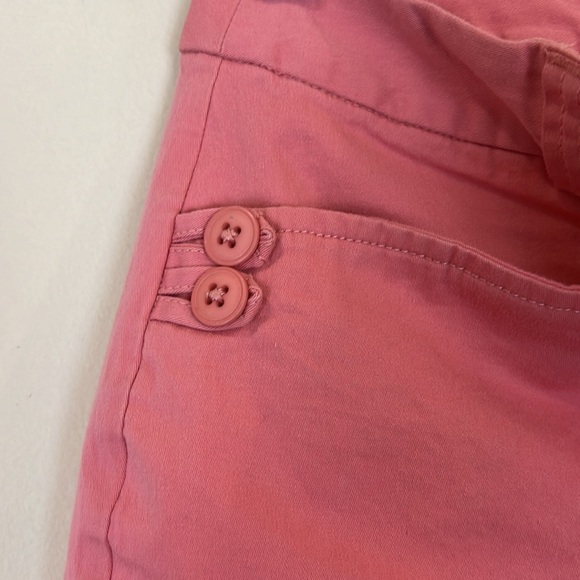 Talbots salmon cotton capris size 8 - Picture 5 of 7